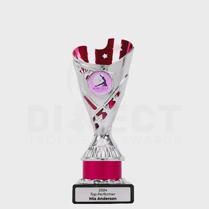 Gallcade Silver Pink Cup