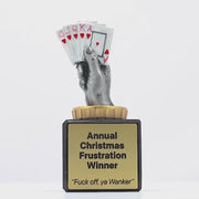 Cards Marble Trophy