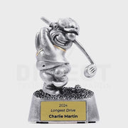 Golf Longest Drive Funnie Trophy