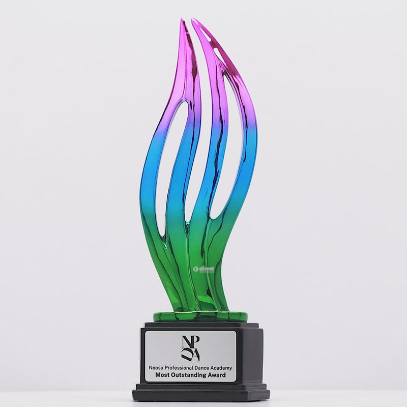 Abstract Rainbow Sculpture - product video