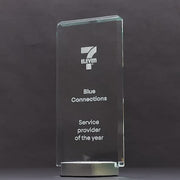 Spectra Lance Glass Trophy