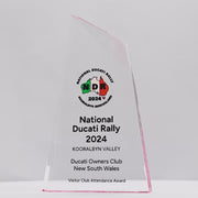 Torgo Acrylic Red Colour Trophy