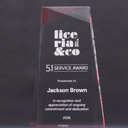 Spire Acrylic Red Award - product video