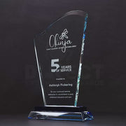 Sunrise Glass Trophy