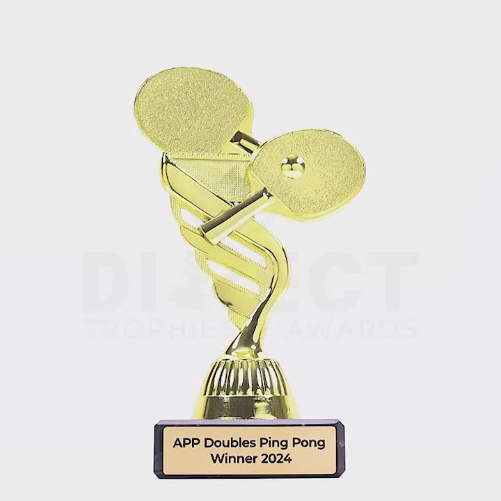 Table Tennis Figure Trophy