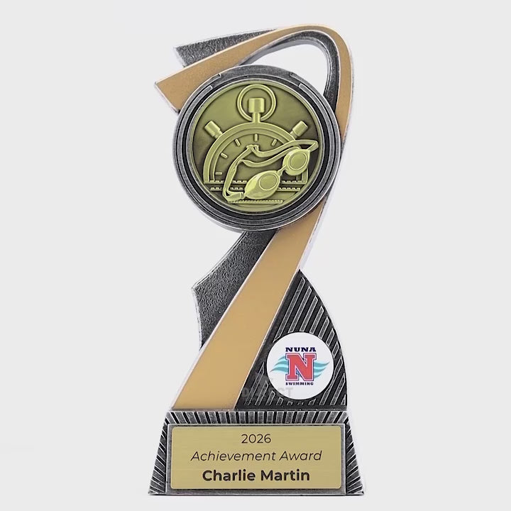 Flarex Gold Swimming Trophy