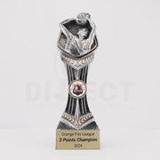 Falcon Tower Male Basketball Trophy