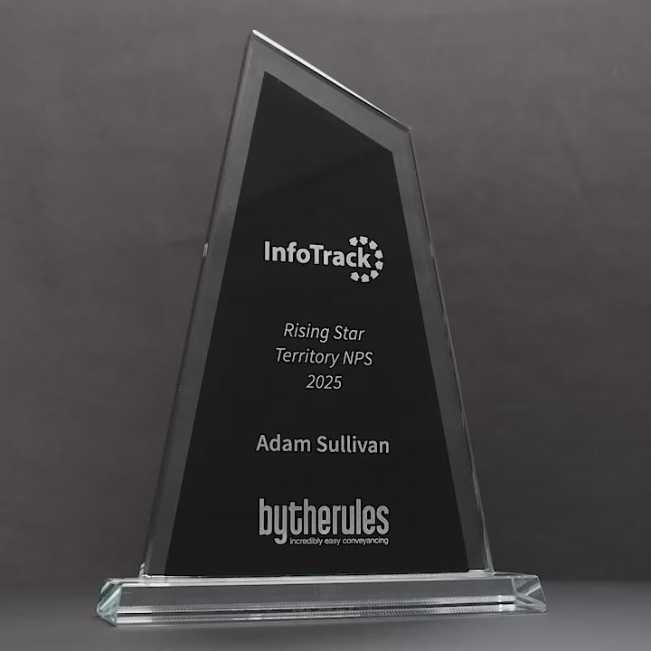 Altra Peak Glass Black Trophy