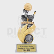Golf Flame Trophy