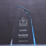 Torgo Acrylic Blue Trophy