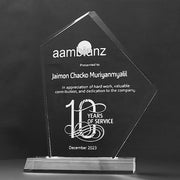 Acrylic Summit Trophy