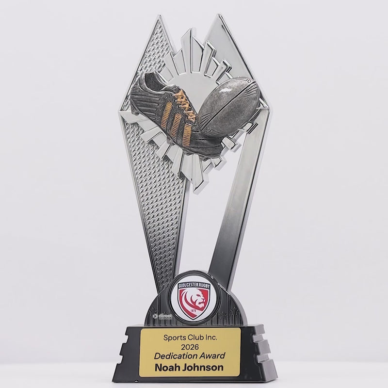 Peak Rugby Trophy - product video