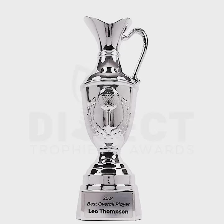 Claret Jug Golf Silver Trophy