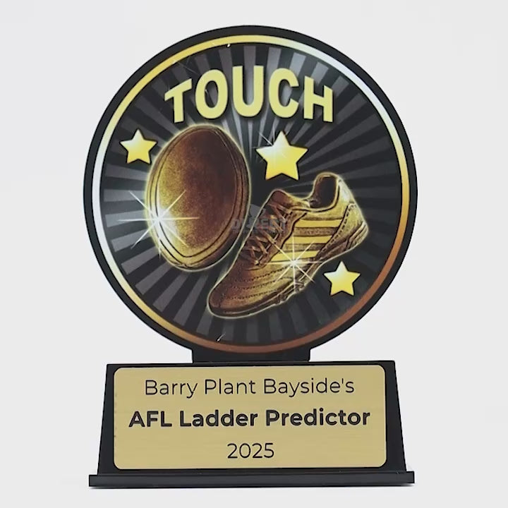 Vibe Touch Footy Trophy