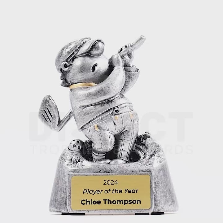 Golf Bunker Funnie Trophy