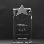 Focus Star Crystal Trophy