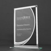 Airstream Black Glass Trophy