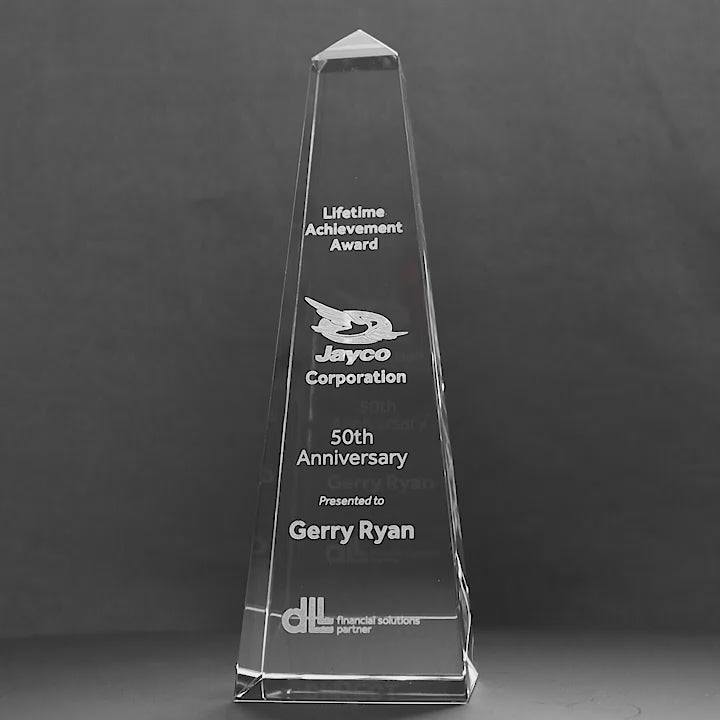 Optima Crystal Tower Trophy