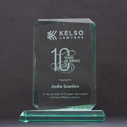 Emerlite Classic Glass Trophy