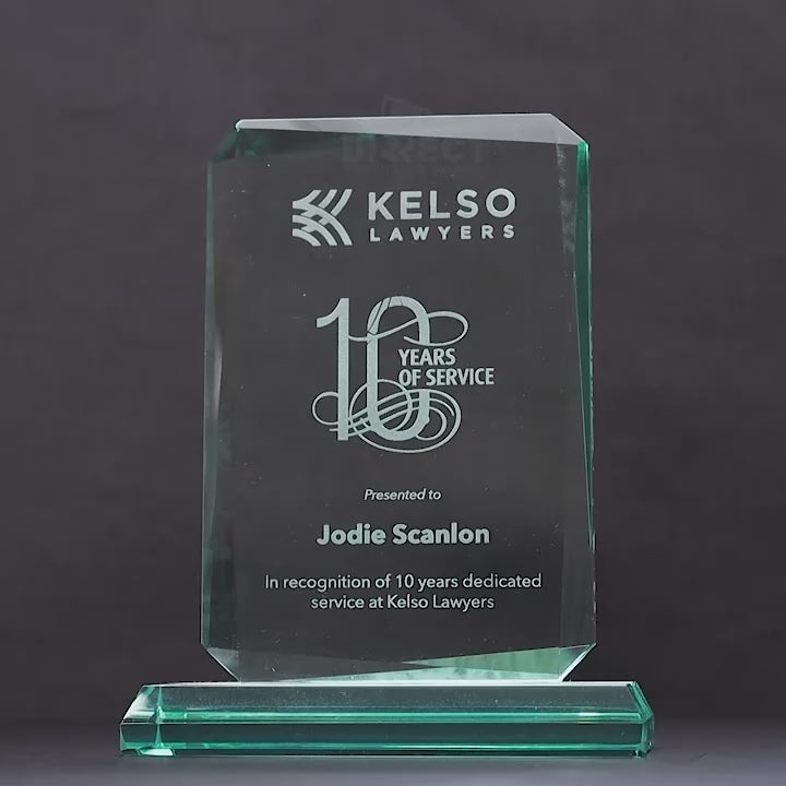Emerlite Classic Glass Trophy