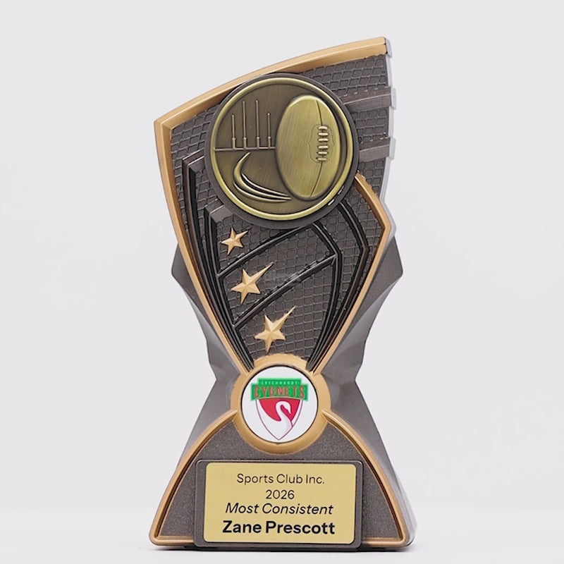 Onyx Aussie Rules Trophy - product video