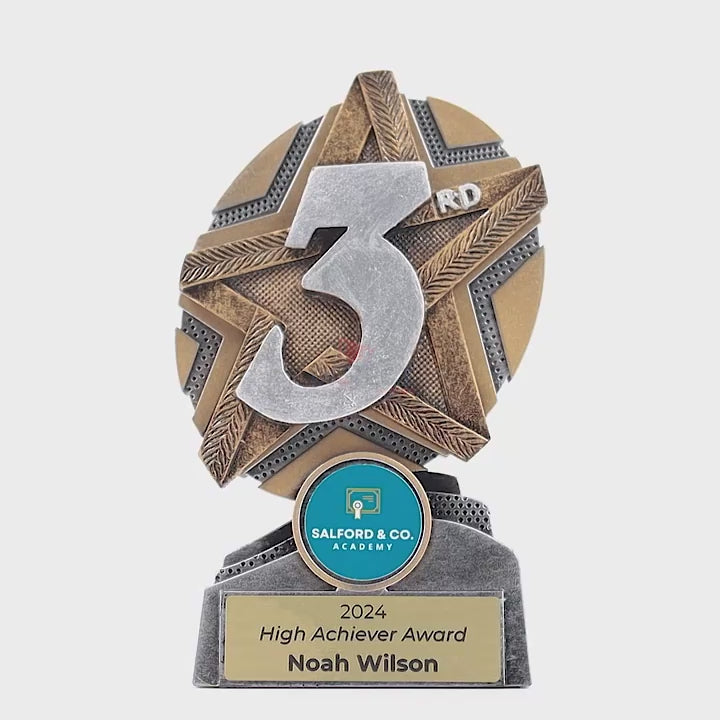 Surgestar Third Place Trophy