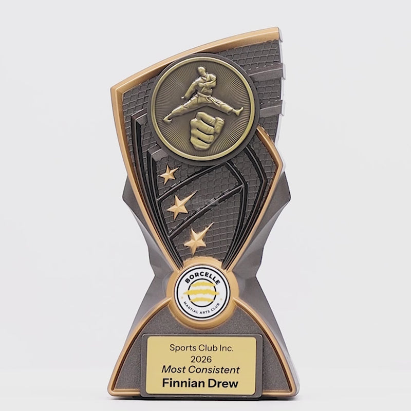 Onyx Martial Arts Trophy - product video