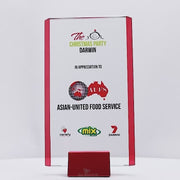 Forsat Red Acrylic Colour Trophy