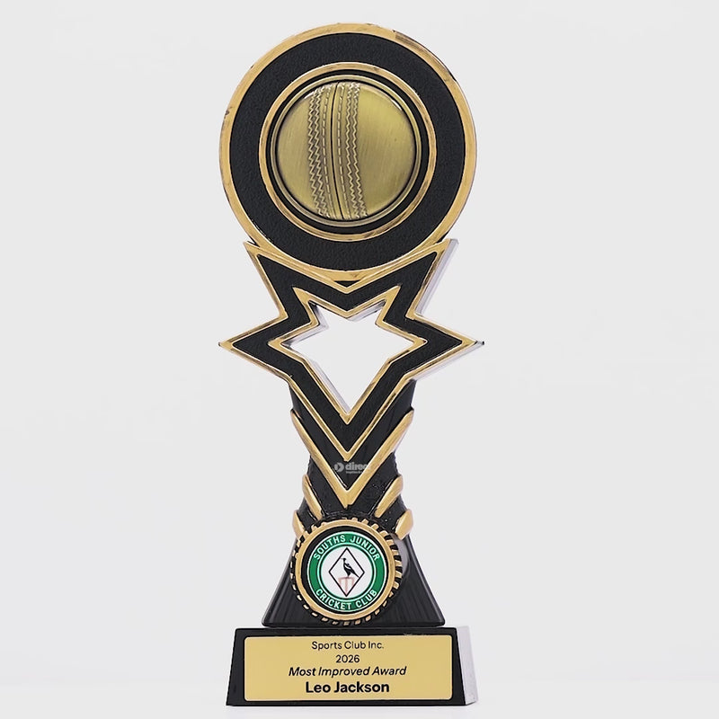 Orion Cricket Ball Trophy - product video