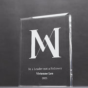 Acrylic Block XL Trophy