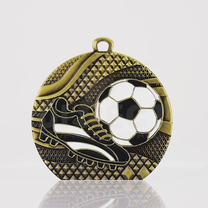 Montage Football Gold Medal