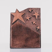 Star Cross Plaque Bronze 195mm