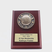 Spartan Baseball Plaque