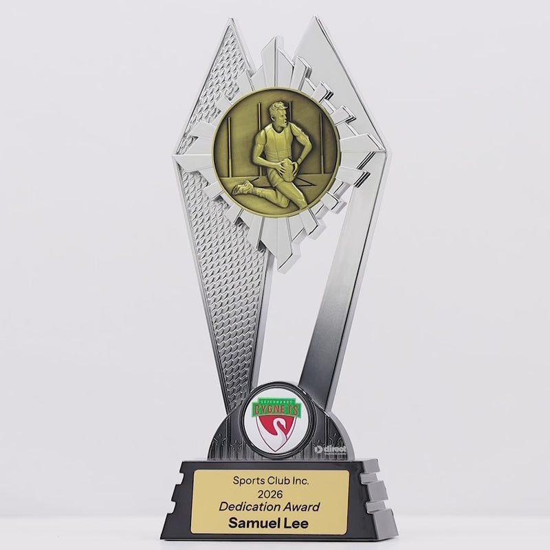 Nova Aussie Rules Male Trophy - product video