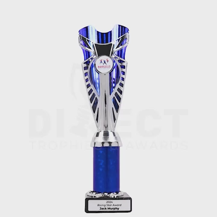 Gleam Silver Blue Cup