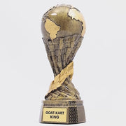 Motorsport Raised Globe Trophy