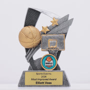 Allstar Basketball Trophy - product video
