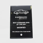 Craft Plaque Black Trophy