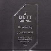 Monumental Crystal Polygon Award - product video