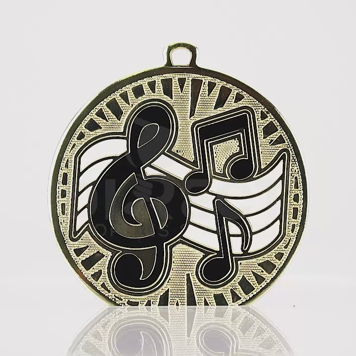 Ignition Music Shiny Gold Medal
