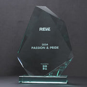 Jade Glass Sail Trophy