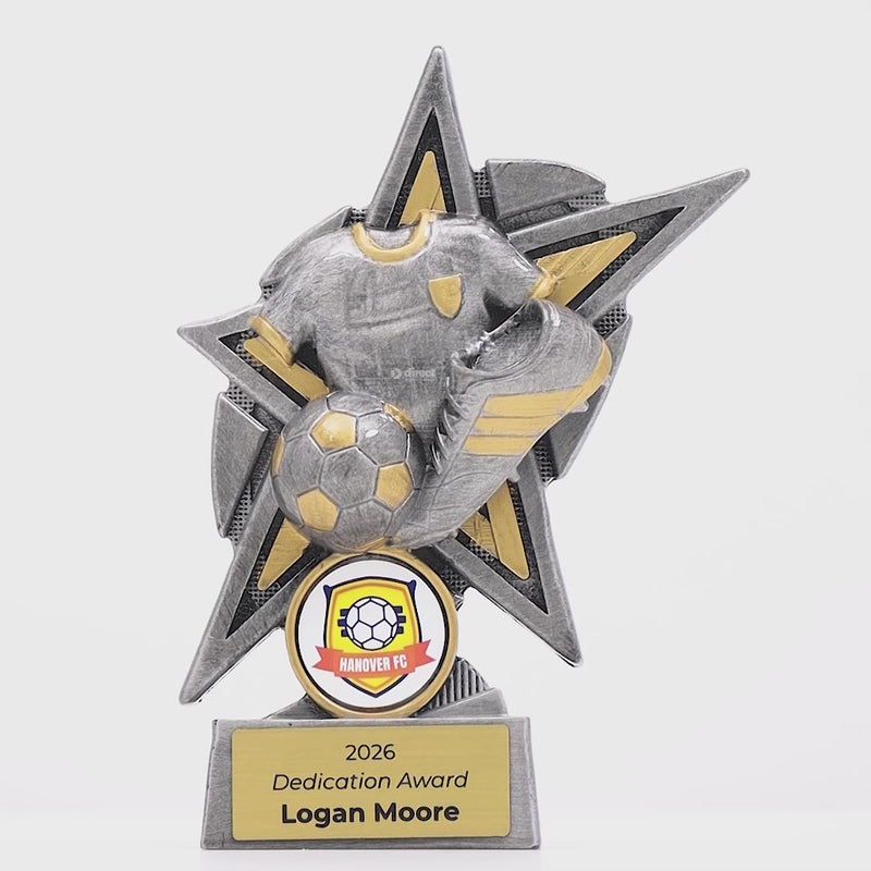 Bolt Football Trophy - product video