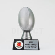 Orbicular Rugby 3D Ball Trophy