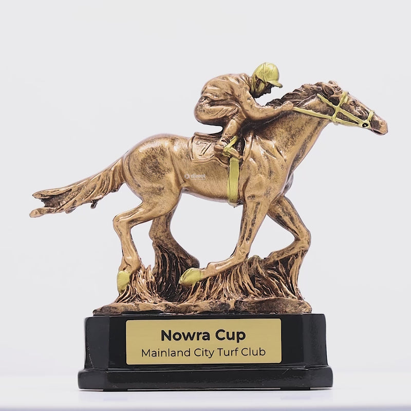 Horse Jockey Trophy - product video