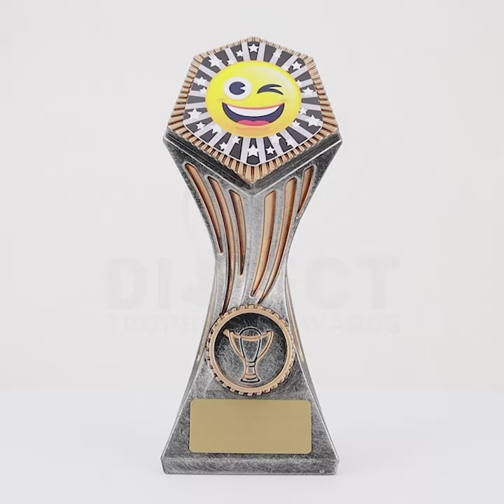 Wink Emoji Trophy