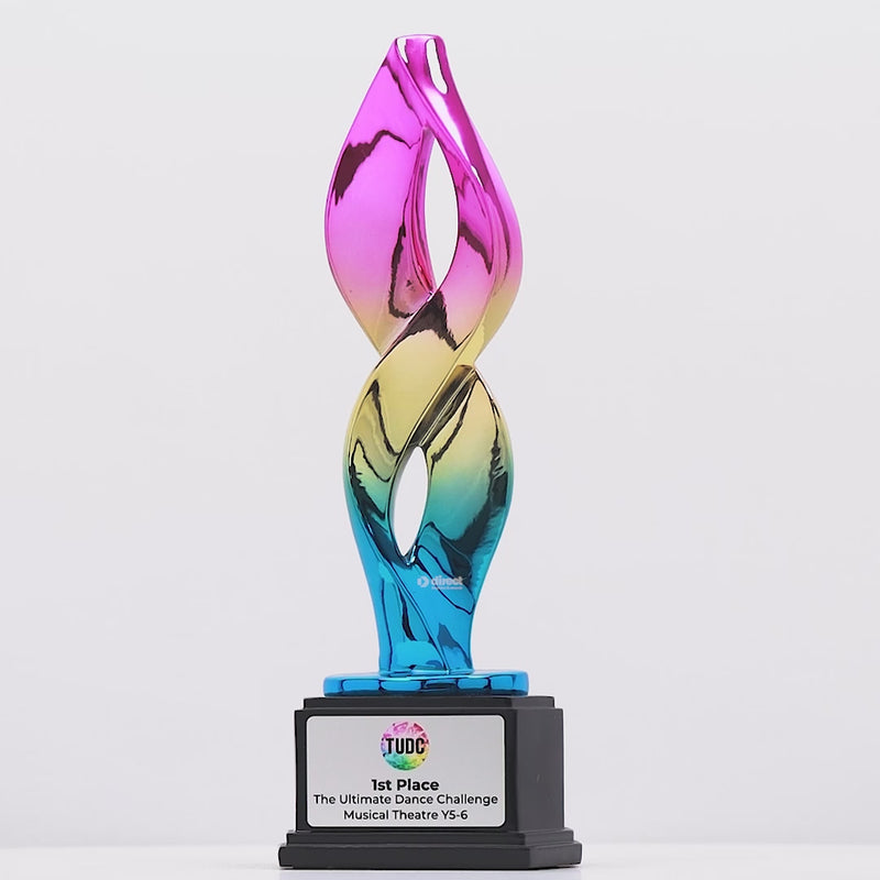 Abstract Rainbow Sculpture - product video