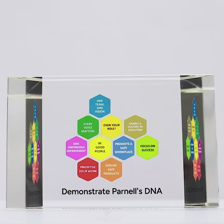 Vista Crystal Colour Trophy