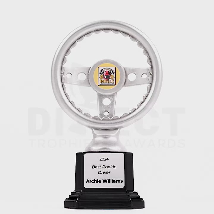 Motorsport Steering Wheel Trophy