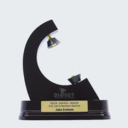 Cricket Ball Premium Black Holder Trophy