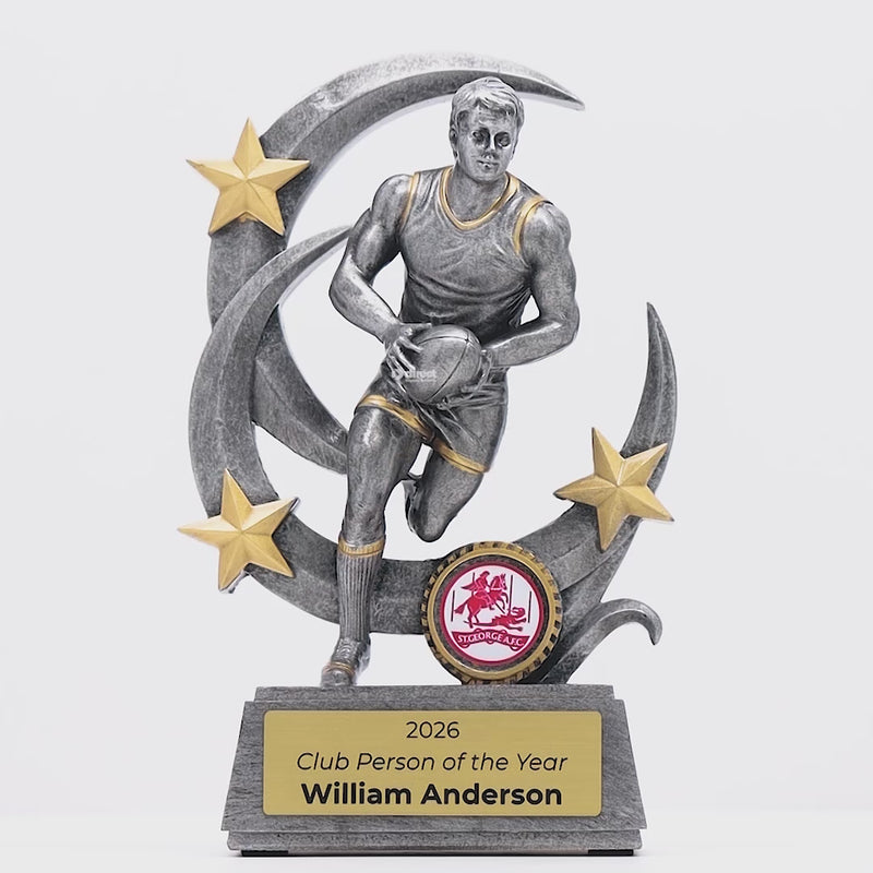 Sabre Aussie Rules Male Trophy - product video